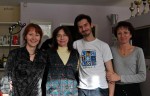 from the left : Gabrila Jedrzejczyk ,Me,Jakub Kruczek & Katarzyna Sołowiej
